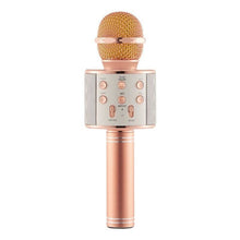 Load image into Gallery viewer, Rose color Karaoke Microphone
